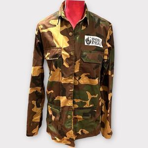 Born Dead Camouflage Streetwear Jacket S/M